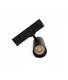 10-14W 3-fas CCT Triac skenspotlight - RA93, justerbar CCT & Watt, svart