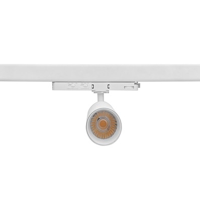 10-14W 3-fas CCT Triac skenspotlight - RA93, justerbar CCT & Watt, vit