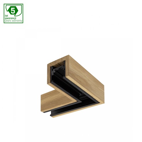 System Shift L-koppling för Wood Slim - Horisontell, svart