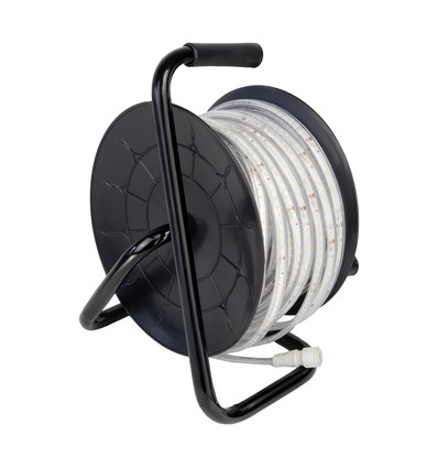 25m rulle 8W/m LED-strip - 120 LED/m, IP65, 4000K, 600lm/m, 8mm bredd