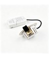 7W RA96 CCT + DimToWarm infälld spotlight för isolering - dimbar, Hål: Ø6,8 cm, Mått: Ø9,3 cm, guld