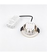 7W RA96 CCT + DimToWarm infälld spotlight för isolering - dimbar, Hål: Ø6,8 cm, Mått: Ø9,3 cm, guld