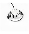 7W RA96 CCT + DimToWarm downlight för isolering - Dimbar, Hål: Ø6,8 cm, Mått: Ø8,3 cm, svart