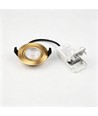 7W Ø8,3cm DimToWarm+CCT infälld spotlight dimbar RA96 - Hål: Ø6,8 cm, Mått: Ø8,3 cm, Guld