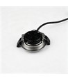 7W Ø8,3cm DimToWarm+CCT downlight dimbar RA96 - Hål: Ø6,8 cm, Borstat stål