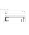 Lifud 30W / 550-700mA dimbar LED-driver - 25-40V, Triac fasdimring, flicker free