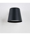 6-pack Avero GU10 Vägglampa Svart - IP65, utan ljuskälla