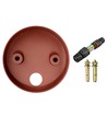 FYRON Bollard trädgårdslampa, Coffee - E27, 61 cm, IP54 utomhus, pollare