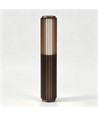 FYRON Bollard trädgårdslampa, Coffee - E27, 61 cm, IP54 utomhus, pollare