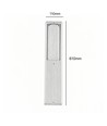 FYRON Bollard trädgårdslampa, Grå - E27, 61 cm, IP54 utomhus, pollare