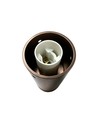 Antikt mässingsfärgad trädgårdslampa - E14, 60 cm, IP54 utomhus, exkl. ljuskälla