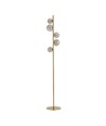 Oliva 5xG9 golvlampa brons - 160cm, rökfärgat glas, utan ljuskälla