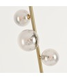 Oliva 5xG9 golvlampa brons - 160cm, rökfärgat glas, utan ljuskälla