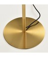 Denia 10xG9 golvlampa mässing/bärnsten - 160cm, bärnstensfärgat glas, utan ljuskälla