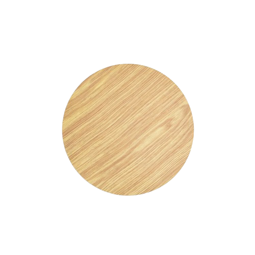 Ø30cm vägglampa - Ljust trä, 6W, 2700K, IP20