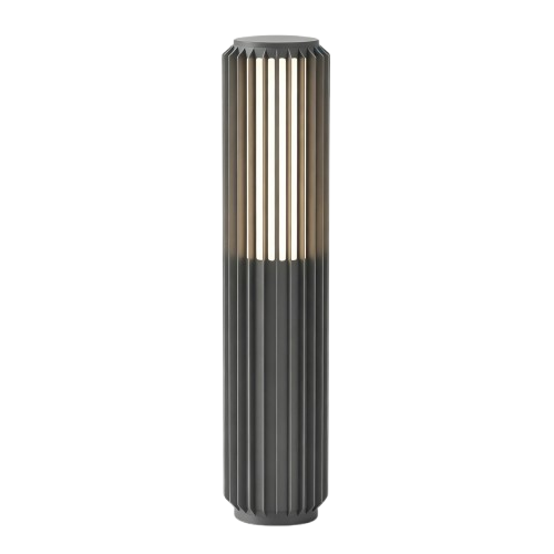 FYRON Bollard trädgårdslampa, Grå - E27, 61 cm, IP54 utomhus, pollare