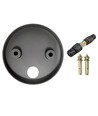FYRON Bollard trädgårdslampa, Grå - E27, 61 cm, IP54 utomhus, pollare