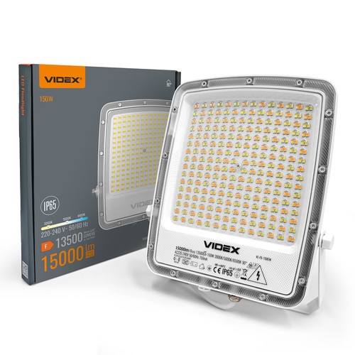 150W LED-strålkastare CCT - IP65, 3 färgtemperaturer, utomhus