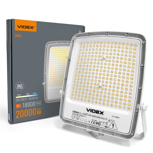 200W LED-strålkastare - CCT, IP65, utomhus, arbetslampa