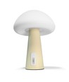 Uppladdningsbar Mushroom LED-bordslampa - RGB + 3000K, kallvit, bärbar