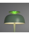 Laddningsbar LED-skrivbordslampa med white noise - Neutralvit + RGB, grön, inkl. ljuskälla