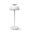 Laddningsbar LED-skrivbordslampa med white noise - RGB+W, neutralvit, bärbar