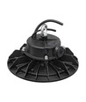 220x135mm Plateo 4 High Bay 100W - neutralvit 230V 90° IP65 IK09 svart, med effektjustering 0-10V