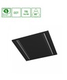 40W Algine Line CCT LED panel - Svart, justerbar färgtemperatur, 230V