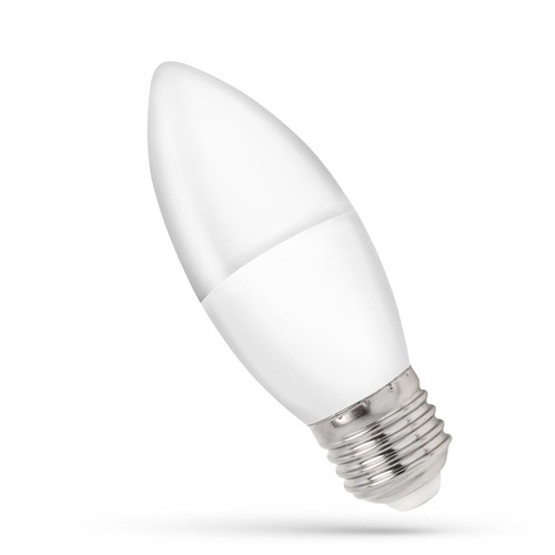 E27 1W LED klotlampa - C37