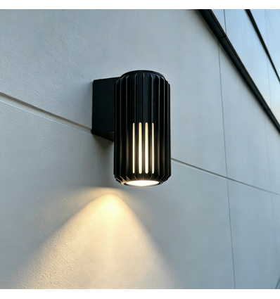 FYRON Wall vägglampa, Svart - E27, IP54 utomhus