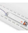 120cm 28W Limea Comfort LED-armatur - 3CCT, UGR19, IP20, vit, 1200x170x60mm