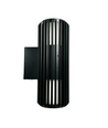 FYRON Duo upp/ned vägglampa, Svart - E27, IP54, utomhus