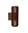 FYRON Duo upp/ned vägglampa, Coffee - E27, IP54, utomhus
