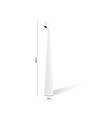 Laddningsbar LED-bordslampa inne/ute - Vit, 40cm hög, 3-stegs dimbar, IP44 utomhus