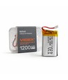 1200mAh Li-pol laddningsbart batteri - Passar pannlampor