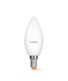 E14 6W LED-kronljuslampa - C37, neutralvit