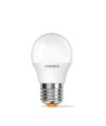 E27 6W LED-klotlampa - G45, neutralvit