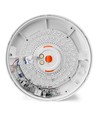 Taklampa med rörelsesensor - 20W, 5CCT, vit kant