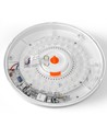 Taklampa med rörelsesensor - 20W, 5CCT, vit kant
