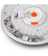 Taklampa med rörelsesensor - 20W, 5CCT, vit kant
