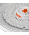 Taklampa med rörelsesensor - 20W, 5CCT, vit kant