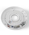 Taklampa med rörelsesensor - 20W, 5CCT, vit kant