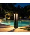 60cm RGB+CCT LED Pollare - Svart, 8W, IP65, Zigbee Hue kompatibel