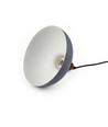 BIRK Grå Ø24cm pendel - E27 sockel, 2m sladd, metall / trä