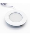 3 st. Reco68 möbelspot dimbar, mattvit - Välj RF/WiFi/Zigbee strömförsörjning (fjärrkontroll ingår)