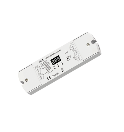 1 Kanal DMX512 & RDM Dekoder - 12-48VDC, 15A/10A