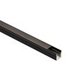 240cm LED Akustikpanel-set, svart - 2 st. CCT LED-strips (240cm) m. 78W strömförsörjning - WiFi eller RF