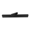 30/28/25W 3-fas LED-skena - 60 cm, svart