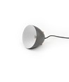 Grå Ø16cm pendel - E27 sockel, 2m sladd, metall / trä