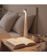 Laddningsbar LED-bordslampa - Vit, inne/ute, 3-stegs dimbar, IP44, 40 cm